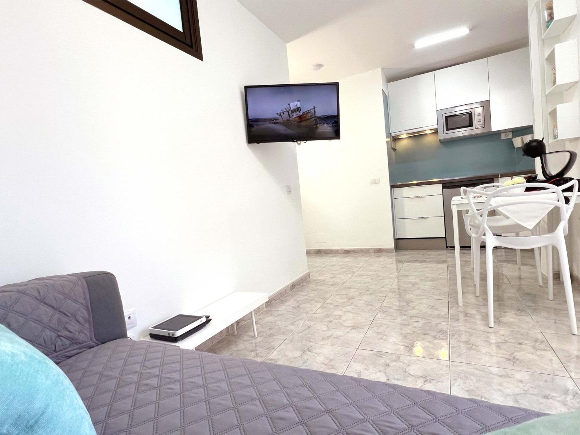 Encantador Apartamento Con Terraza, Los Cristianos ロスクリスティアーノス エクステリア 写真